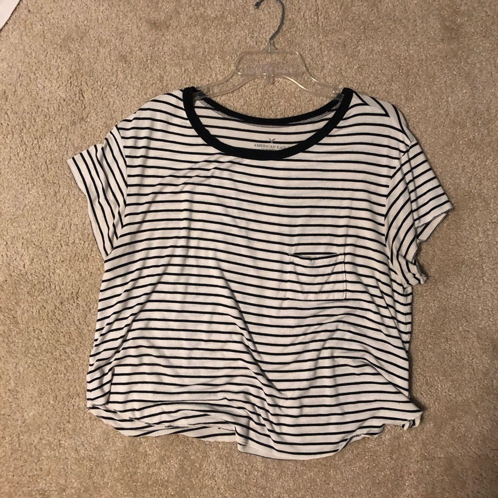 Striped American Eagle Shirt